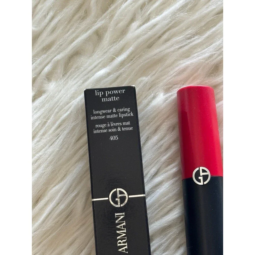 Giorgio Armani Lip Power Matte Lipstick 405 Powerful